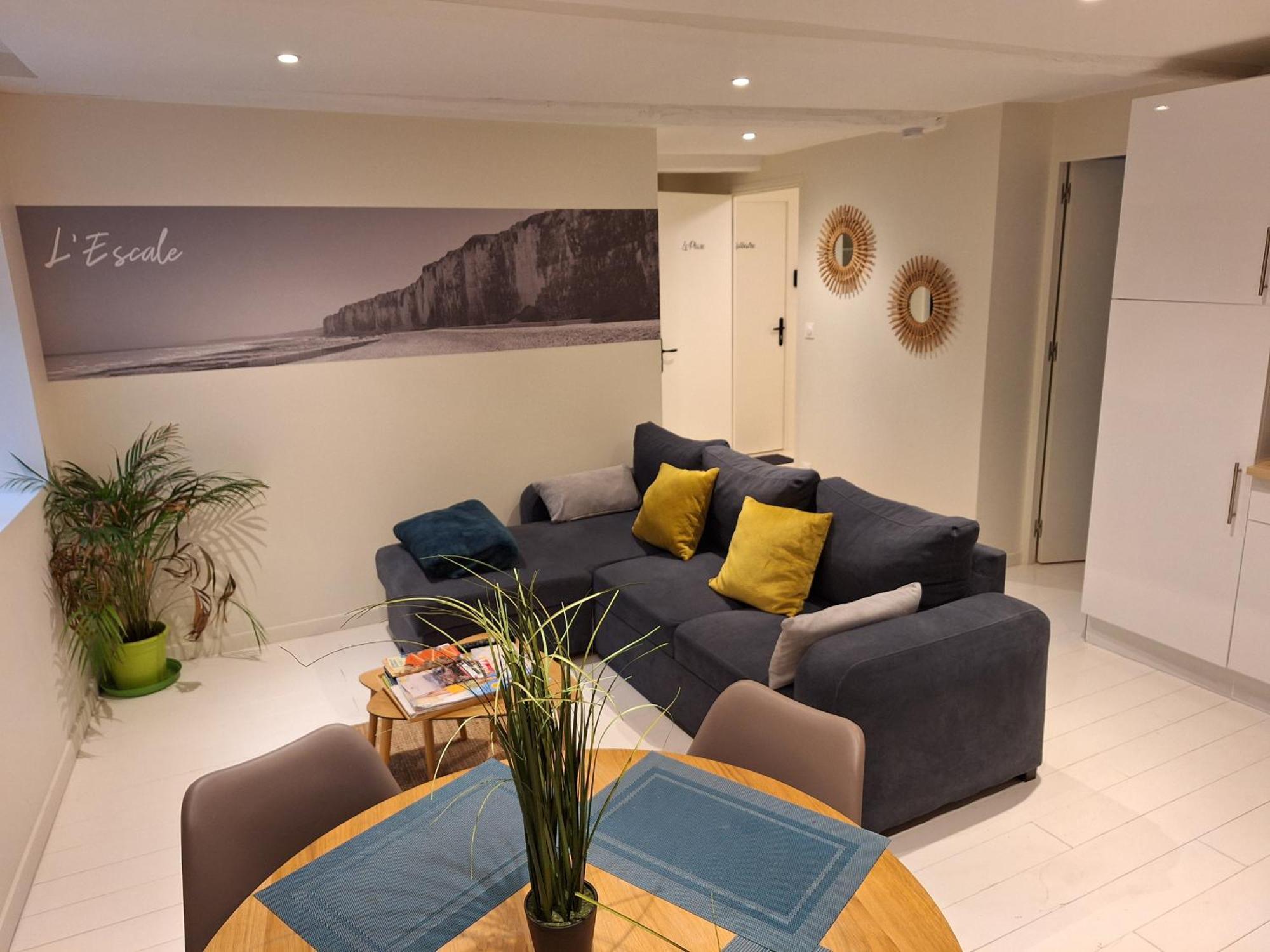 Appartement Le Phare Au Pied Du Port Saint-Valery-en-Caux Exteriör bild